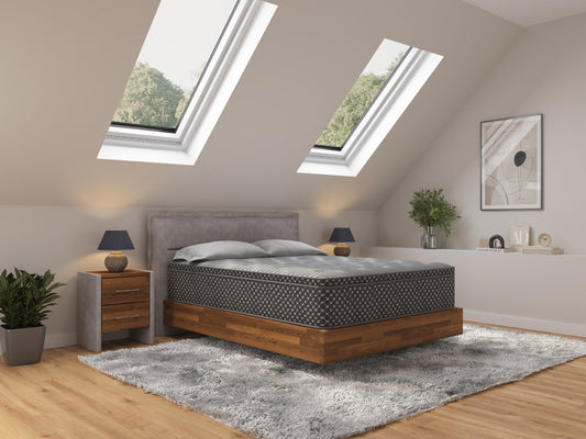 13' Quilted Eurotop Hybrid Full Mattress, Plush