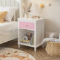 The ModuHaus Blush Nightstand (Pink)