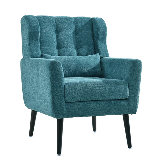 Modern Teal Accent Chair