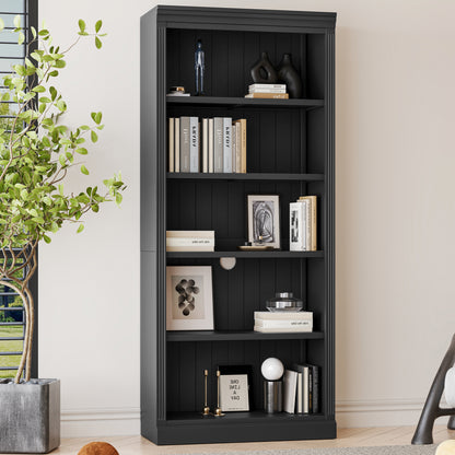 The ModuHaus LED Tall Bookcase (Black)