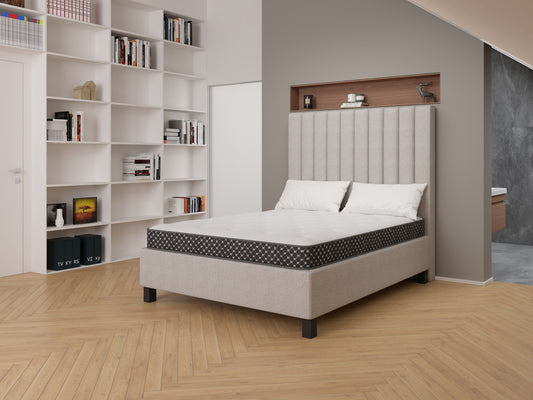 6' Quilted Foam Firm Full Mattress