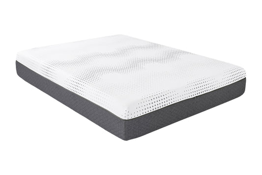 12' Queen Mattress Green Tea Gel-Infused Memory Foam Hybrid Mattress